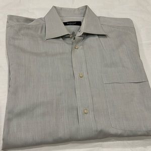 Bernini Italian grey dress shirt 16/41
